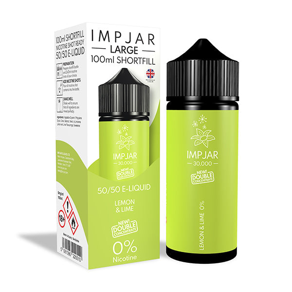 Imp Jar Large 100ml Shortfill - Lemon & Lime