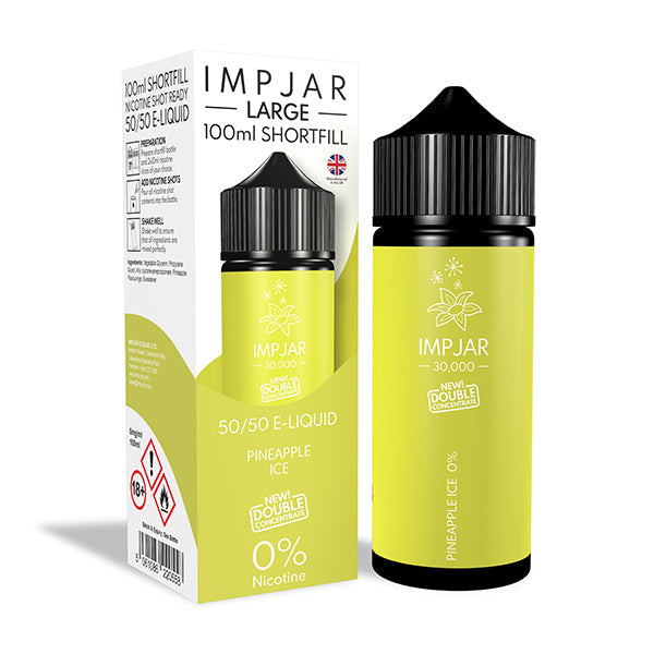 Imp Jar Large 100ml Shortfill - Pineapple Ice