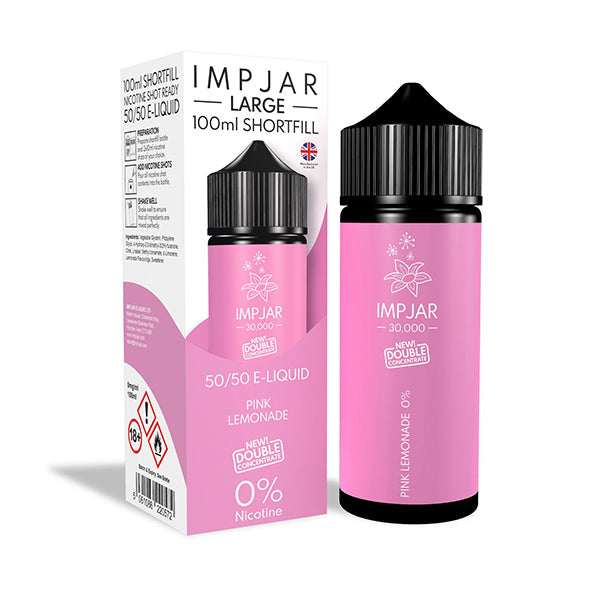 Imp Jar Large 100ml Shortfill - Pink Lemonade