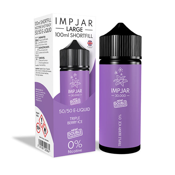 Imp Jar Large 100ml Shortfill - Triple Berry Ice