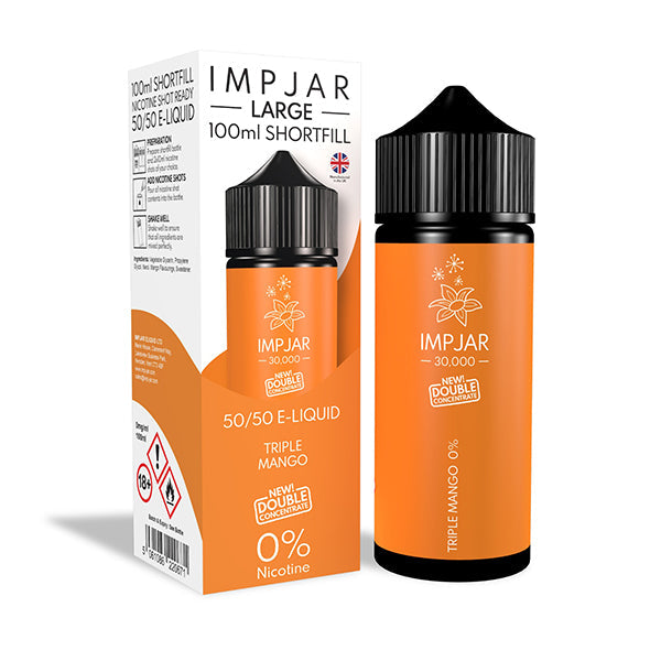Imp Jar Large 100ml Shortfill - Triple Mango