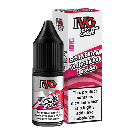 IVG Salt Strawberry Watermelon Breeze 10ml Nic Salt