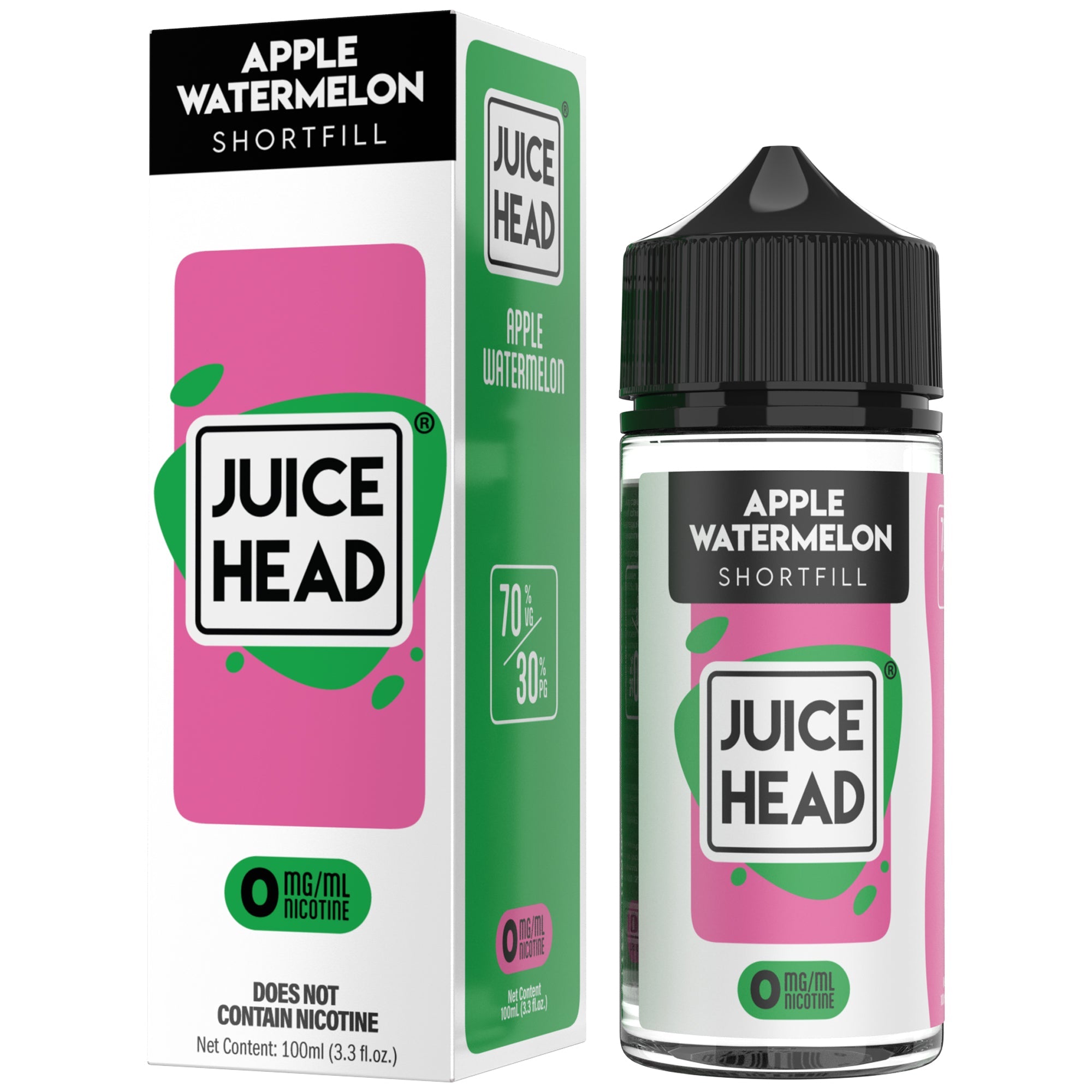 Apple Watermelon E-Liquid by Juice Head - Shortfills UK