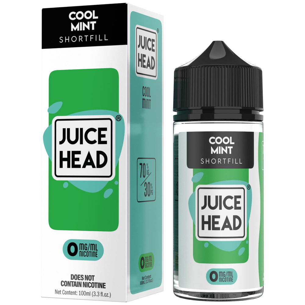Juice Head Cool Mint 0mg 100ml Shortfill