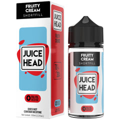 Juice Head Fruity Cream 0mg 100ml Shortfill