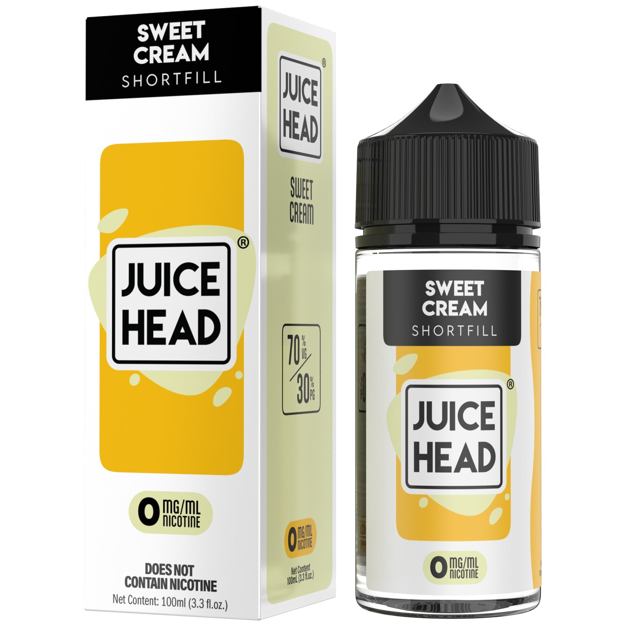 Sweet Cream E-Liquid by Juice Head - Shortfills UK