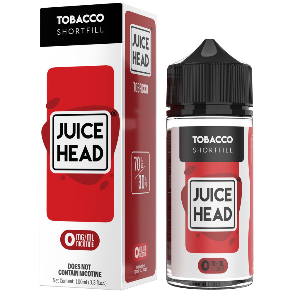 Juice Head Tobacco 0mg 100ml Shortfill