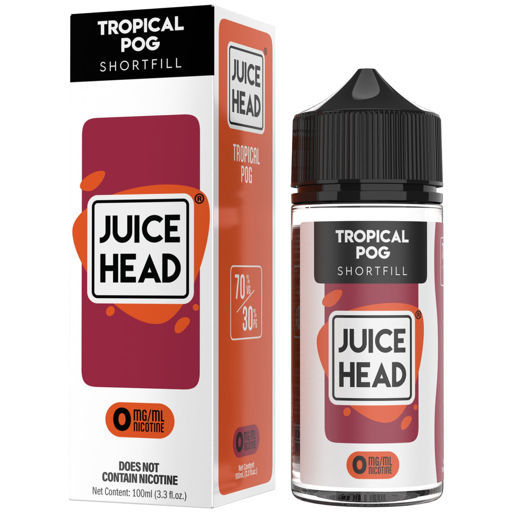 Juice Head Pog 0mg 100ml Shortfill