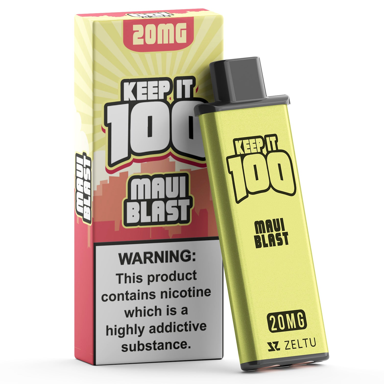 Zeltu X3 Prefilled Pods 20mg