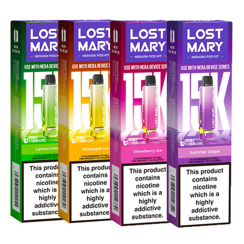 Lost Mary Nera 15K Replacement Pods