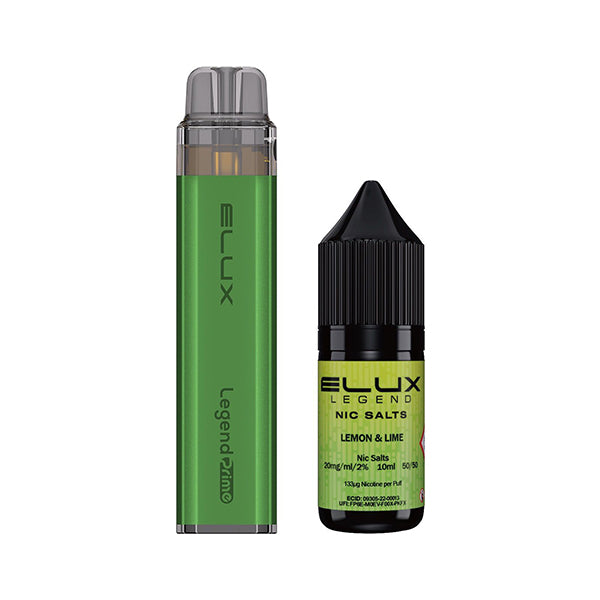 Elux Legend Prime 5000 Disposable Vape Kit - Lemon Lime