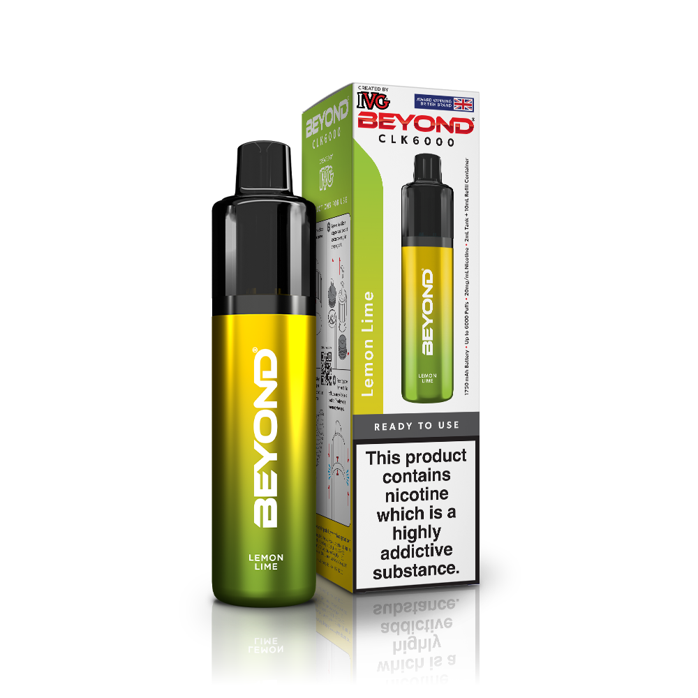 IVG Beyond CLK6000 Disposable - Lemon Lime