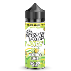 Ramsey Pod Juice Lemon & Lime 100ml Shortfill