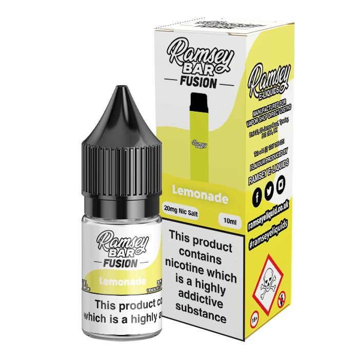 Ramsey Bar Fusion 10ml Nic Salt 20mg