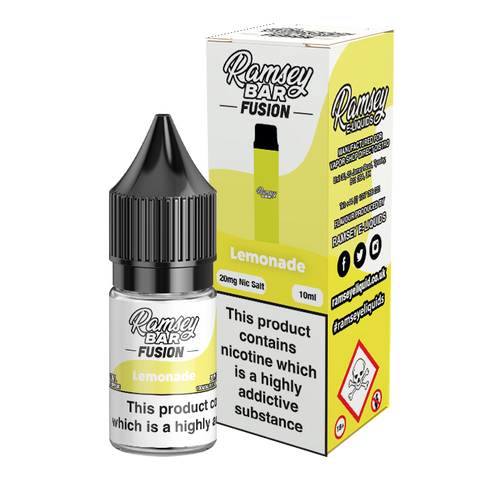 Ramsey Bar Fusion 10ml Nic Salt 10mg