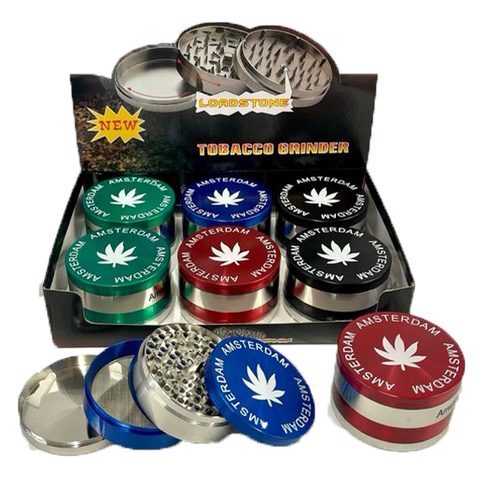 Loadstone Tobacco Amsterdam Grinder 75mm (SM-2561)