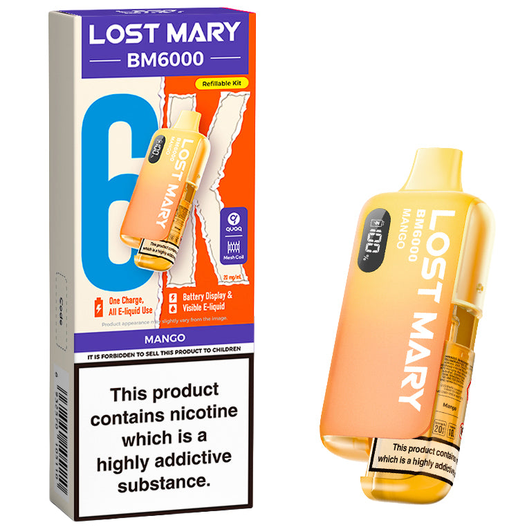 Lost Mary BM6000 Prefilled Pod Kit Lost Mary BM6000 Prefilled Pod Kit