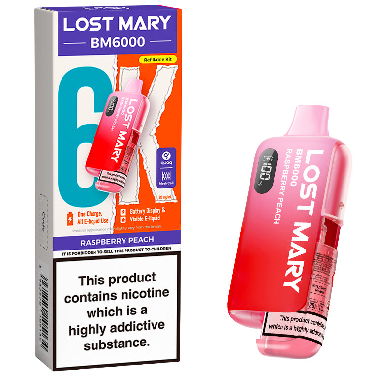 Lost Mary BM6000 Prefilled Pod Kit Lost Mary BM6000 Prefilled Pod Kit