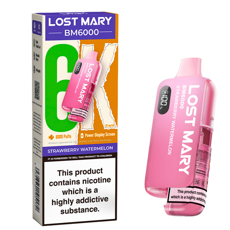 Lost Mary BM6000 Disposable Vape - Strawberry Watermelon