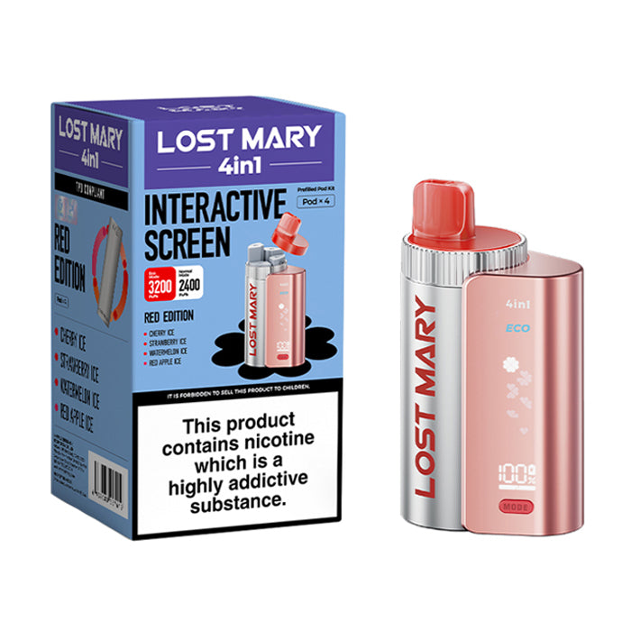 Lost Mary 4 In 1 Disposable Vape Kit - Disposables UK Lost Mary 4 In 1 Disposable Vape Kit - Disposables UK