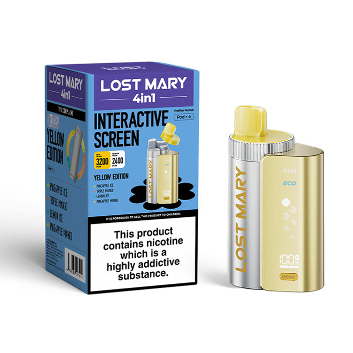 Lost Mary 4 In 1 Disposable Vape Kit - Disposables UK Lost Mary 4 In 1 Disposable Vape Kit - Disposables UK