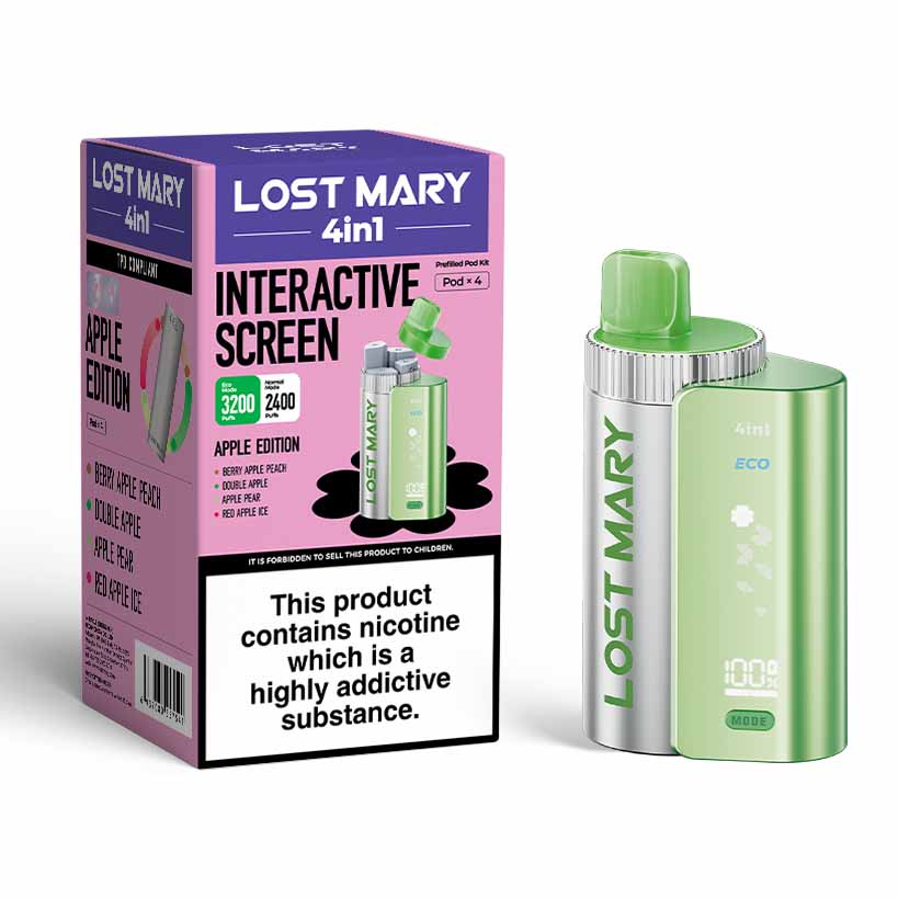 Lost Mary 4In1 Disposable Vape Kit - Apple Edition