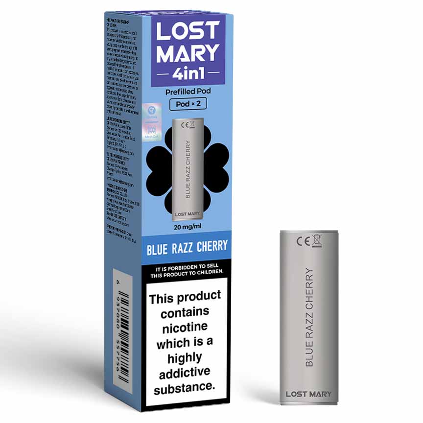 Lost Mary 4in1 Prefilled Pods - Blue Razz Cherry