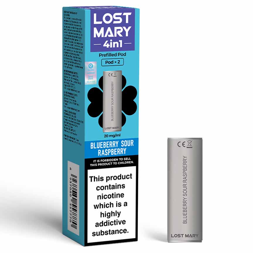 Lost Mary 4in1 Prefilled Pods - Blueberry Sour Raspberry