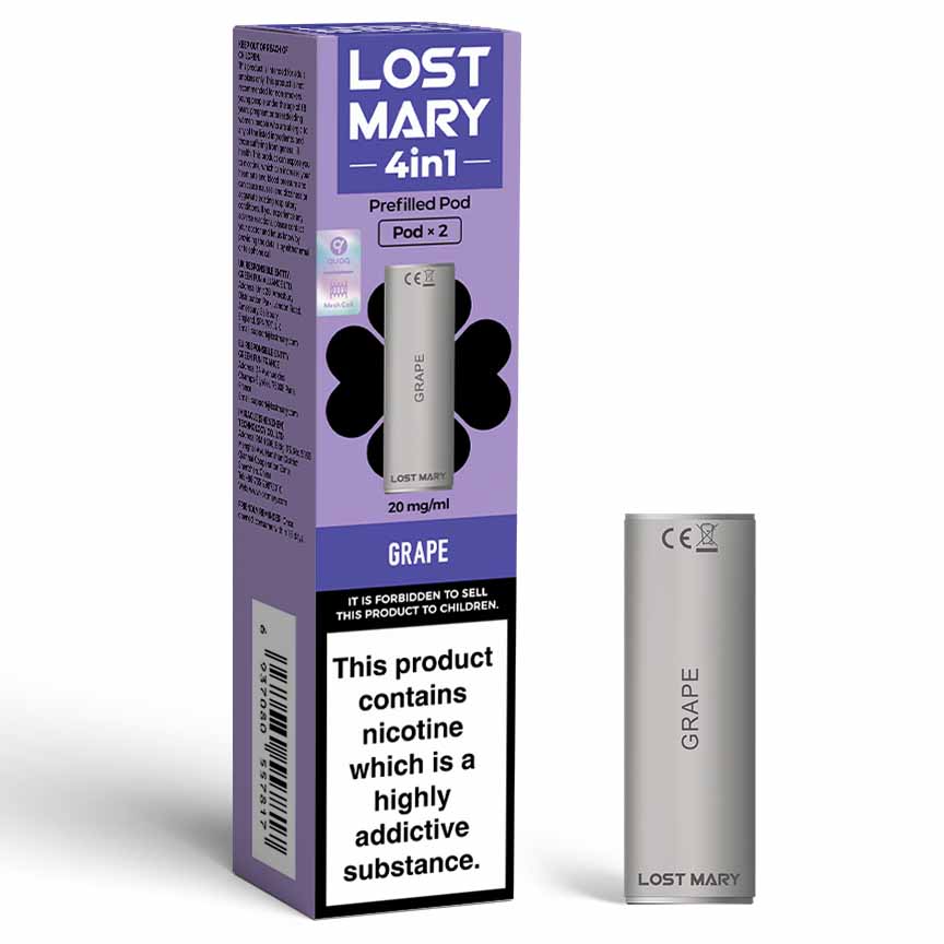 Lost Mary 4in1 Prefilled Pods - Grape