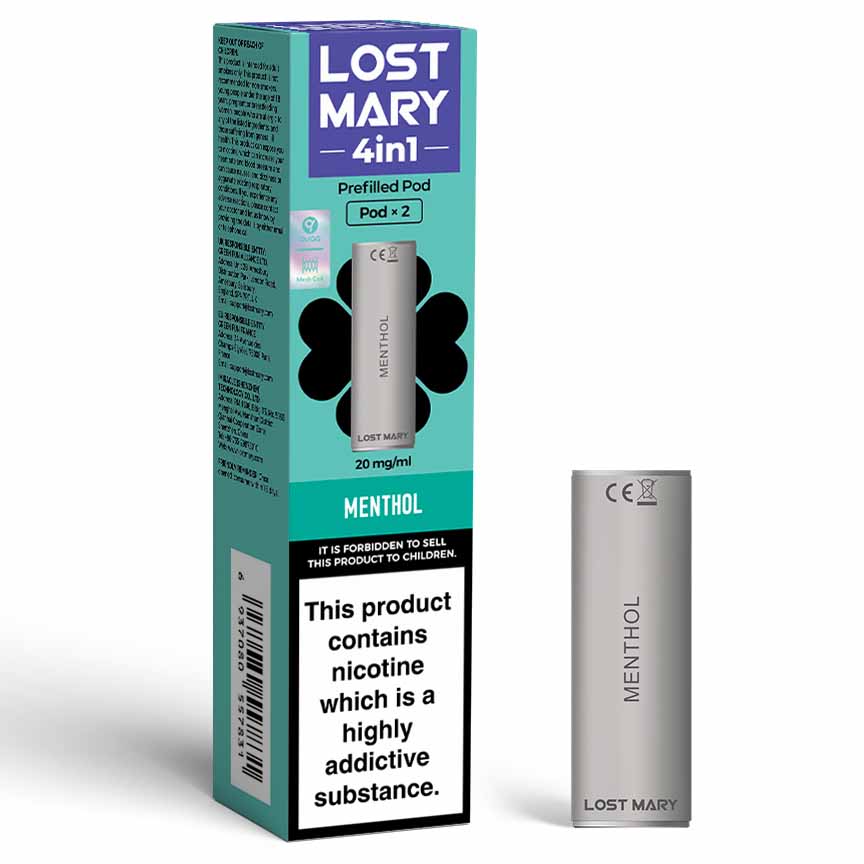 Lost Mary 4in1 Prefilled Pods - Menthol