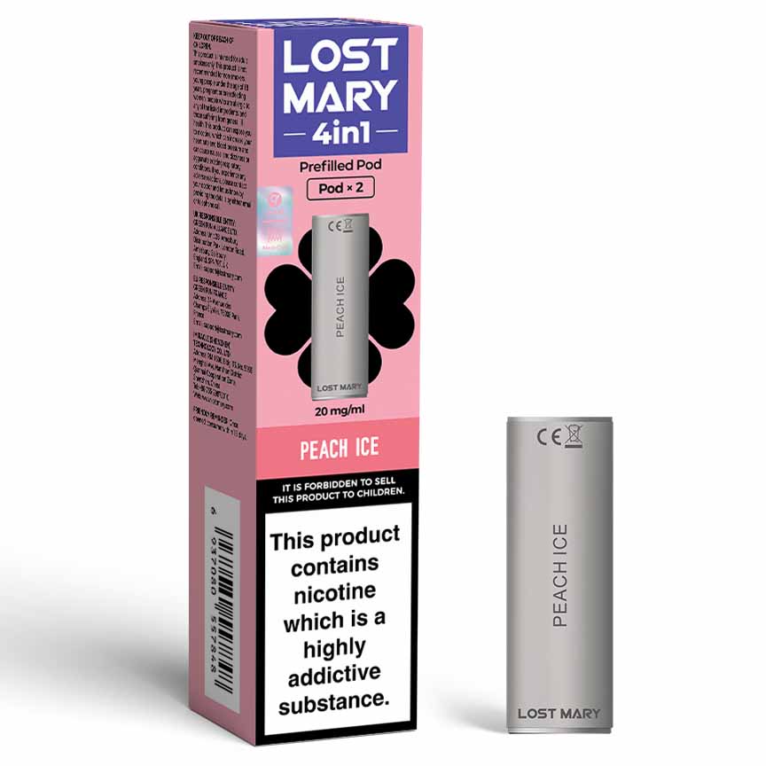 Lost Mary 4in1 Prefilled Pods - Peach Ice