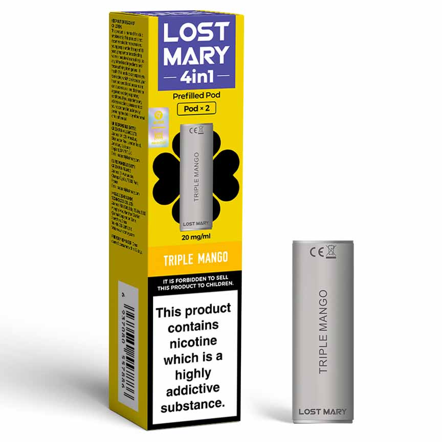 Lost Mary 4in1 Prefilled Pods - Triple Mango