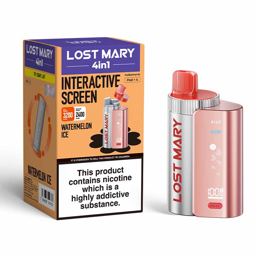 Lost Mary 4In1 Disposable Vape Kit - Watermelon Ice