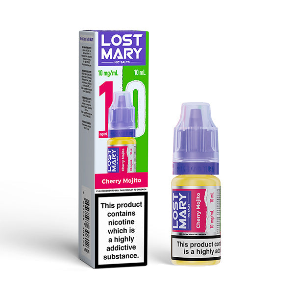 Lost Mary 10ml Nic Salts (10mg) - Cherry Mojito