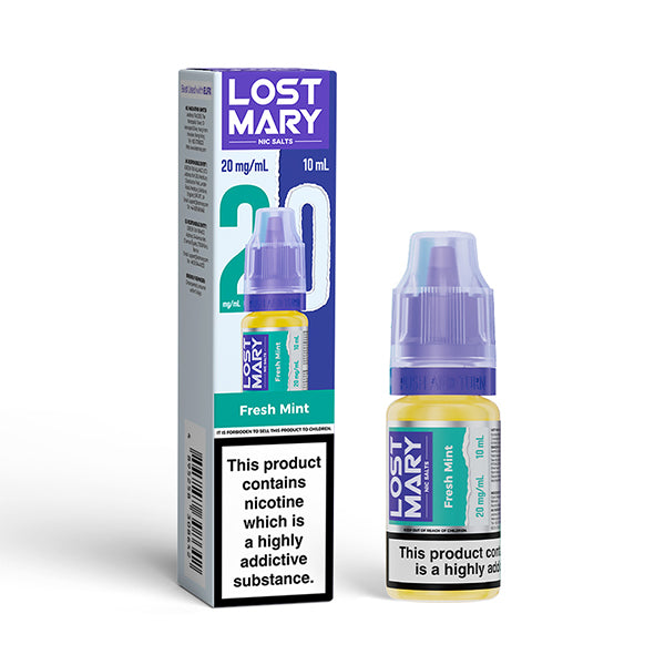 Lost Mary 10ml Nic Salts (20mg) - Fresh Mint