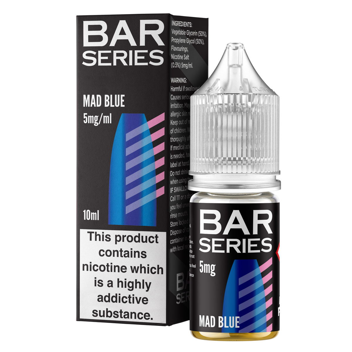 Mad Blue Nic Salt by Bar Series - Nic Salts UK