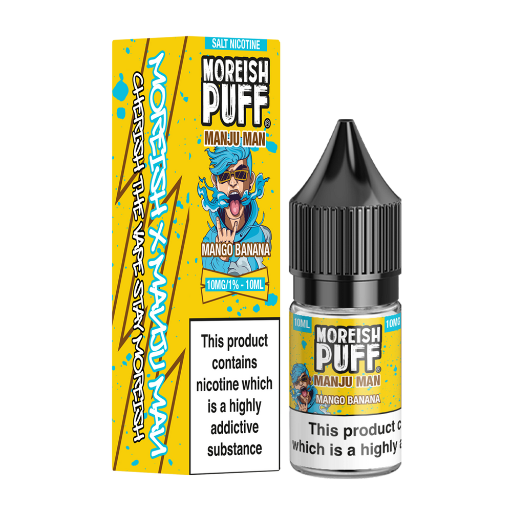 Moreish Puff Manju Man 10ml Nic Salt 10mg