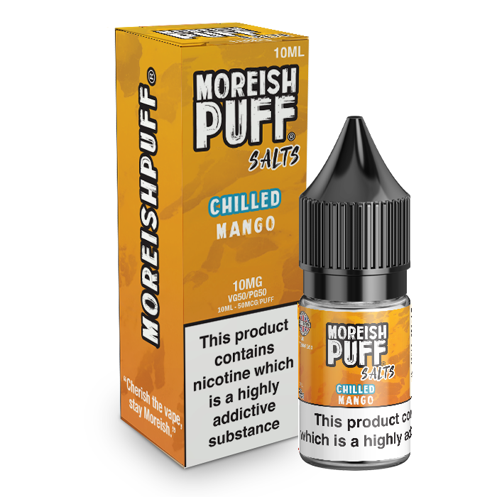 Moreish Puff Mango Chilled Nic Salt 10ml