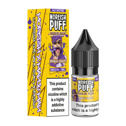 Moreish Puff Manju Man 10ml Nic Salt 5mg