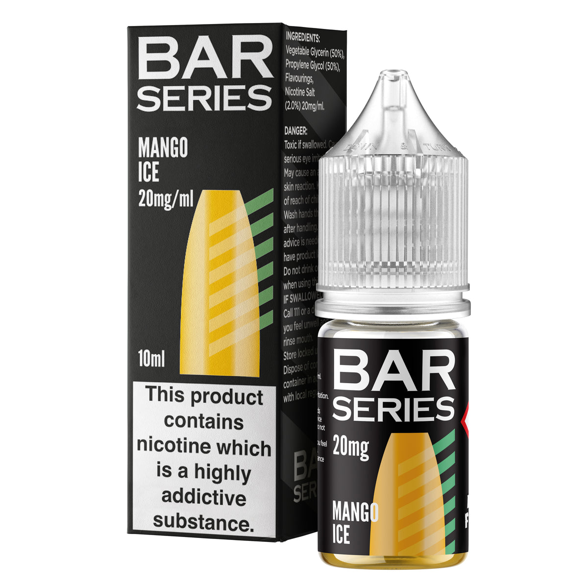 Bar Series Mango Ice 10ml Nic Salt - 20mg