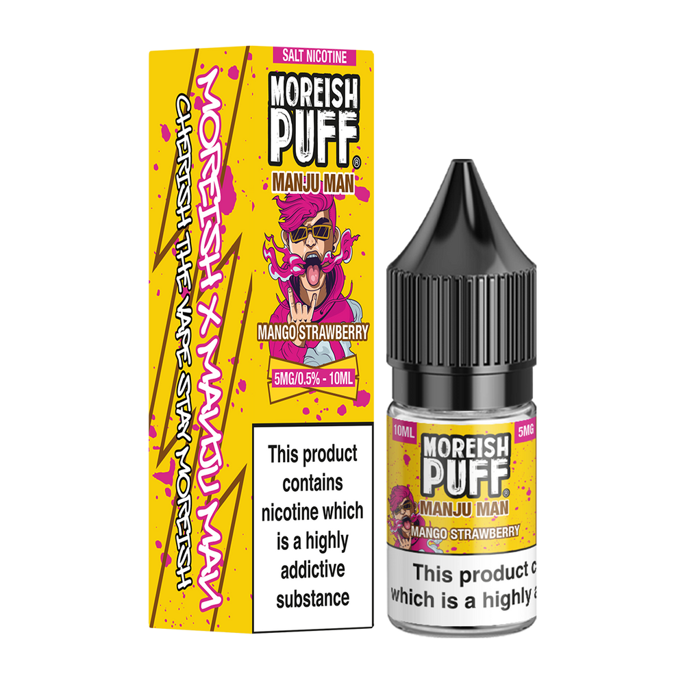 Moreish Puff Manju Man 10ml Nic Salt 20mg