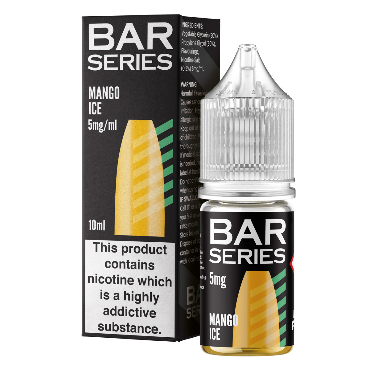 Mango Ice Nic Salt by Bar Series - Nic Salts UK