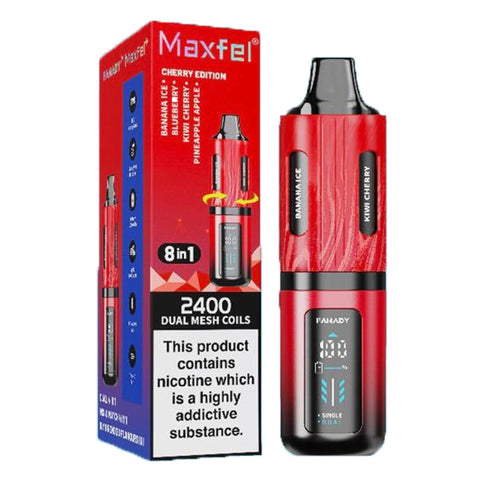 Maxfel Legend 2400 8 in 1 Disposable Vape Device