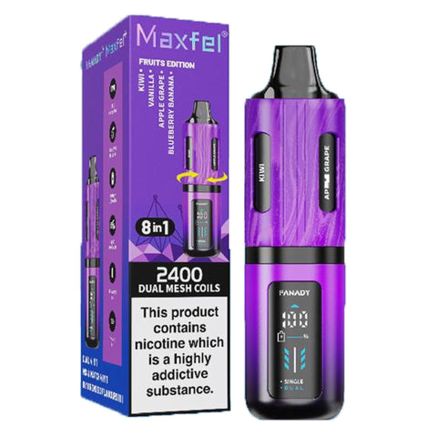 Maxfel Legend 2400 8 in 1 Disposable Vape Device