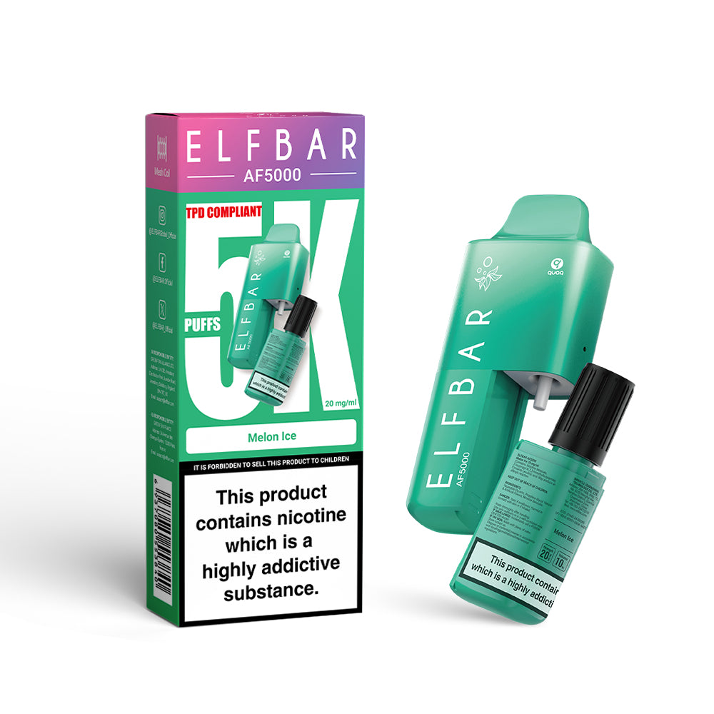 Elf Bar AF5000 Disposable Vape - Melon Ice