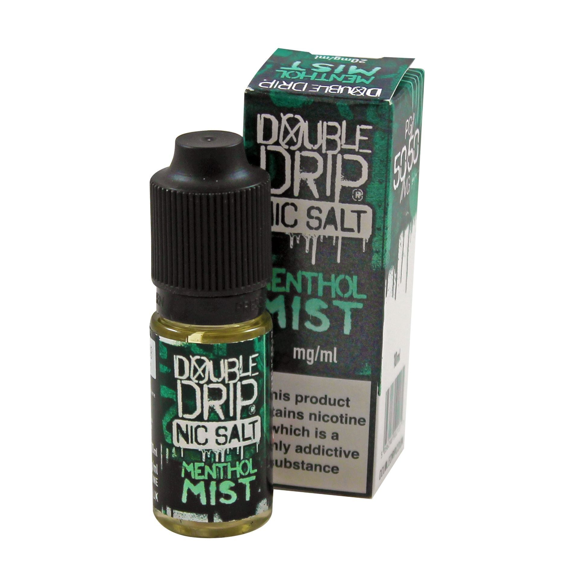 Double Drip Co Menthol Mist 10ml Nic Salt E-Liquid