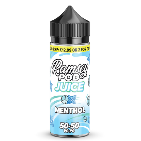 Ramsey Pod Juice Menthol 100ml Shortfill