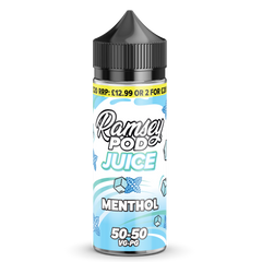 Ramsey Pod Juice Menthol 100ml Shortfill