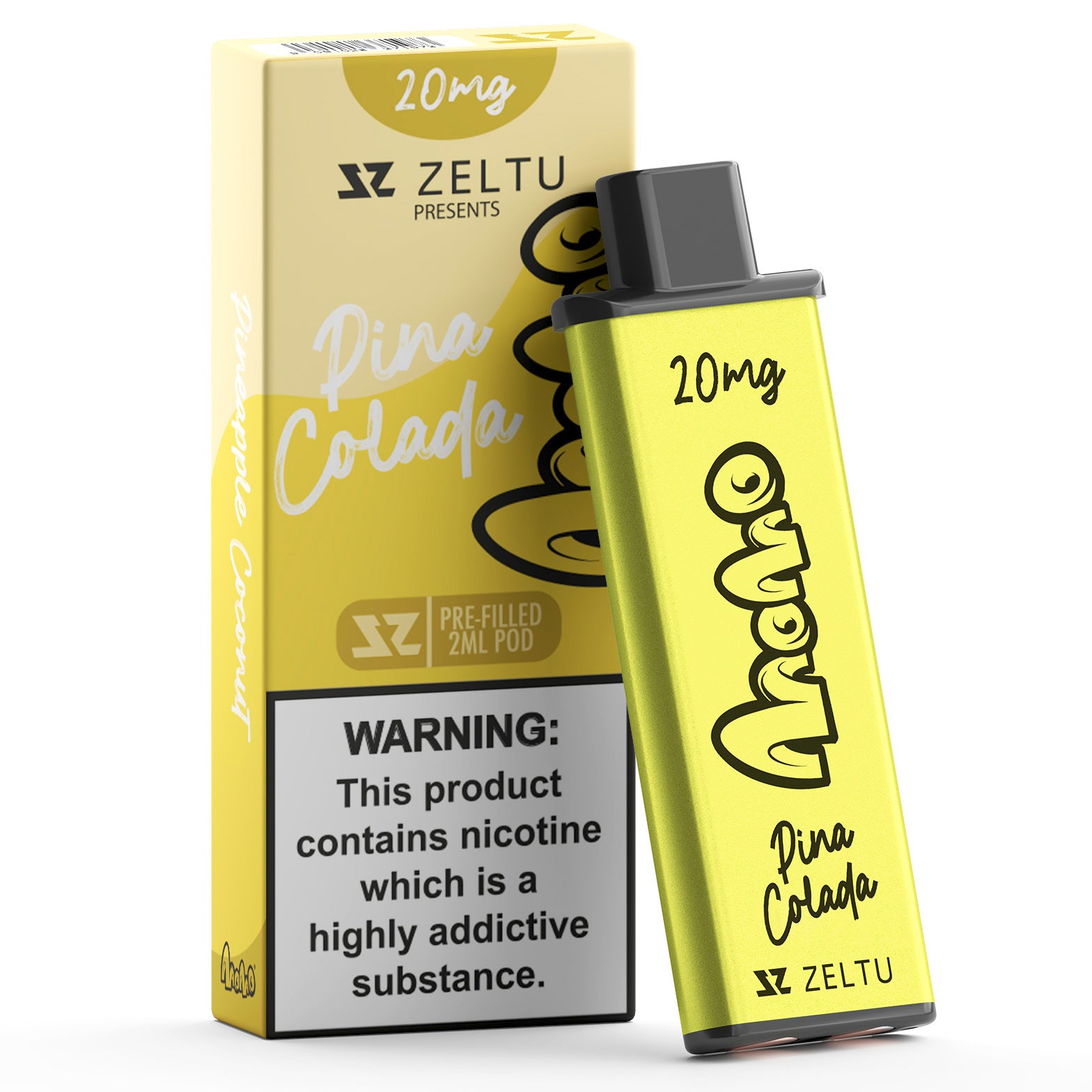 Zeltu X3 Prefilled Pods 20mg