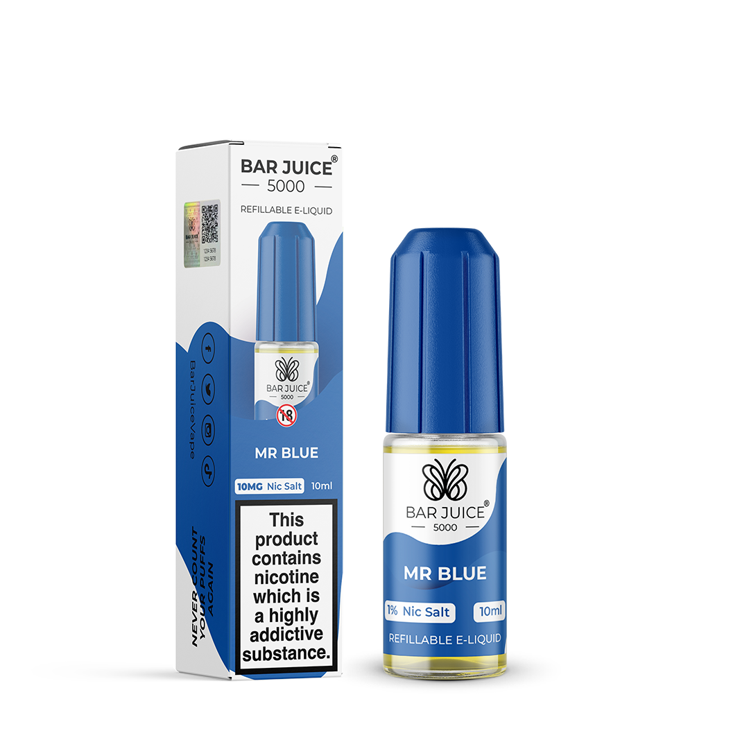 Bar Juice 5000 Mr Blue 10ml Nic Salt 10mg